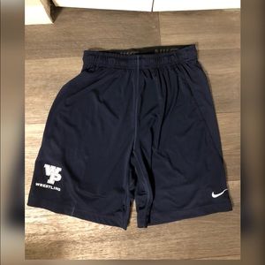 Nike navy blue shorts sz M